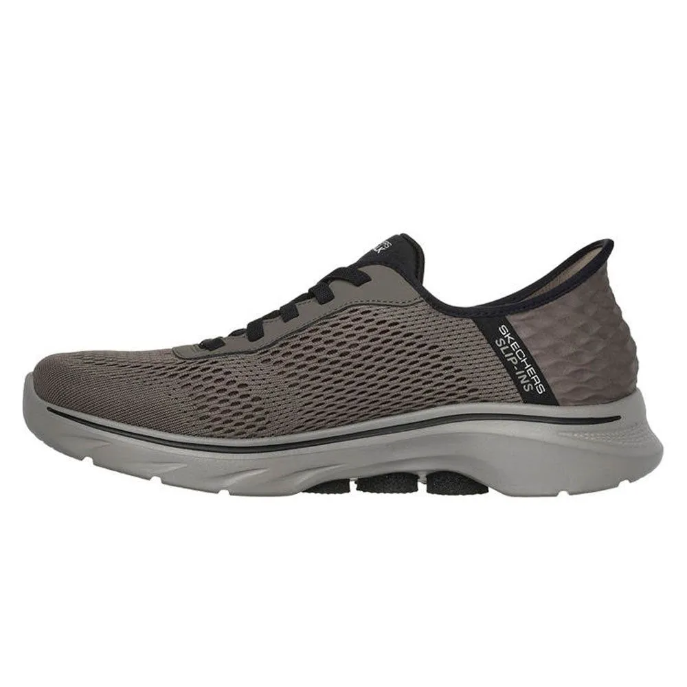 SKECHERS Men Training Shoes Slip-ins®: GO WALK 7™ - Free Hand 2 Brown - SK108SH757EFTH