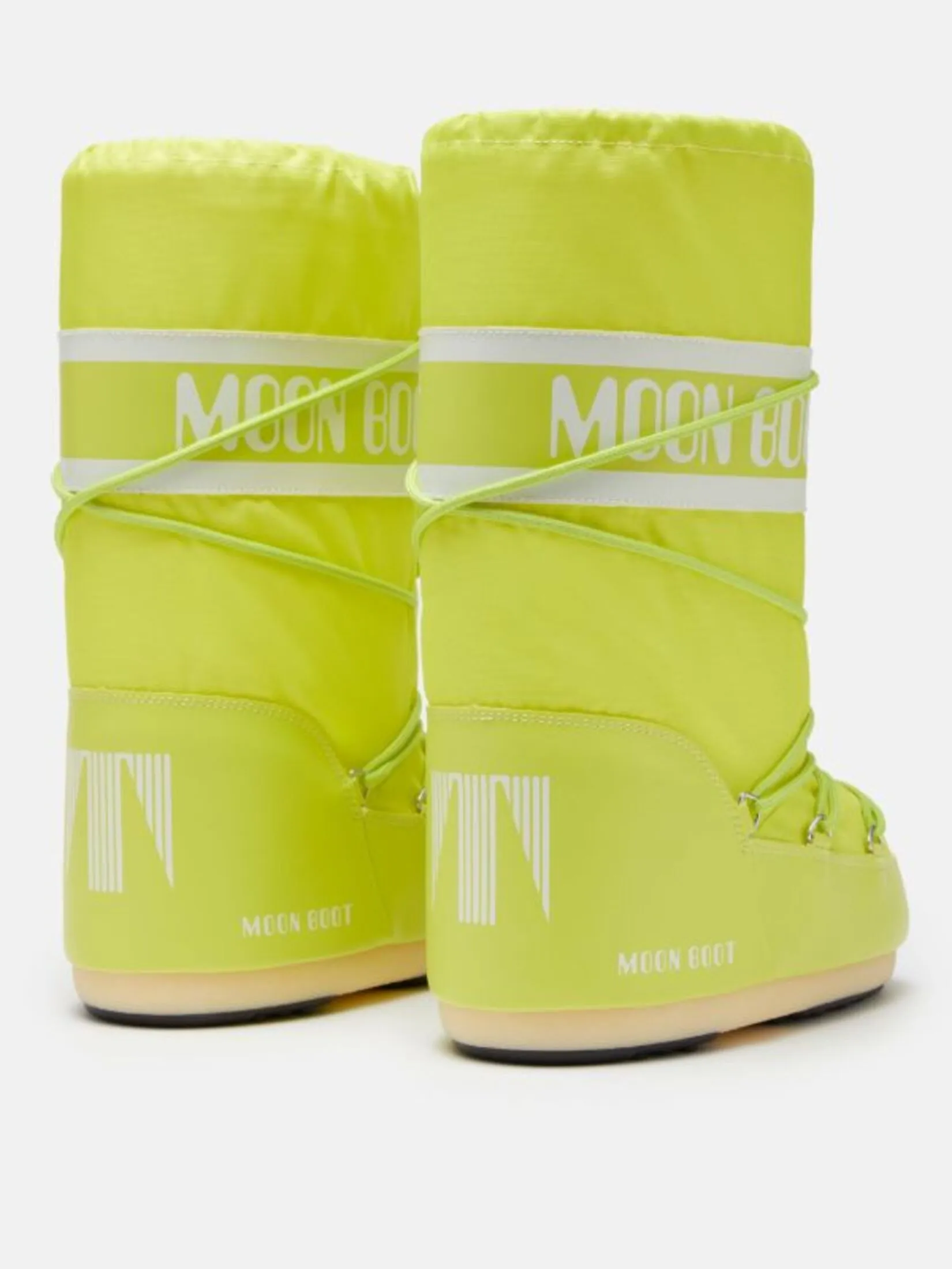 MOON BOOT Ski Boots Icon Nylon Cyber Lime