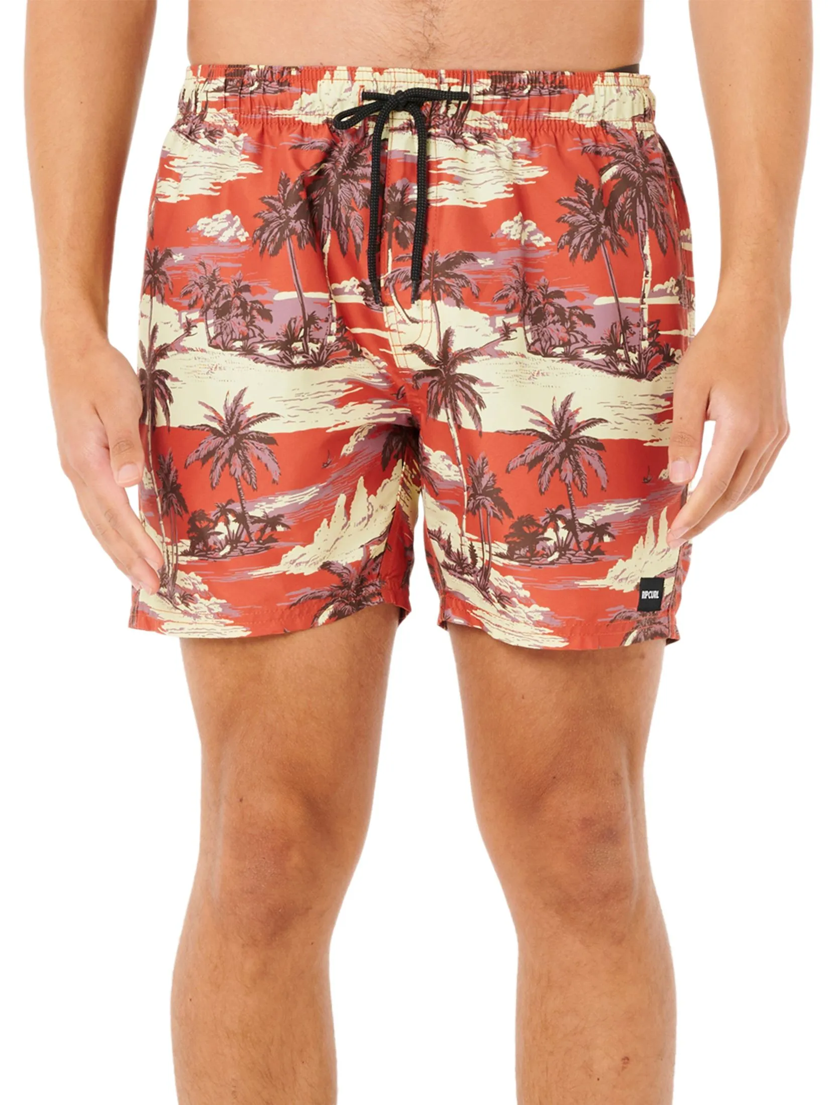 RIP CURL Men Swim Shorts Dreamers Volley Red
