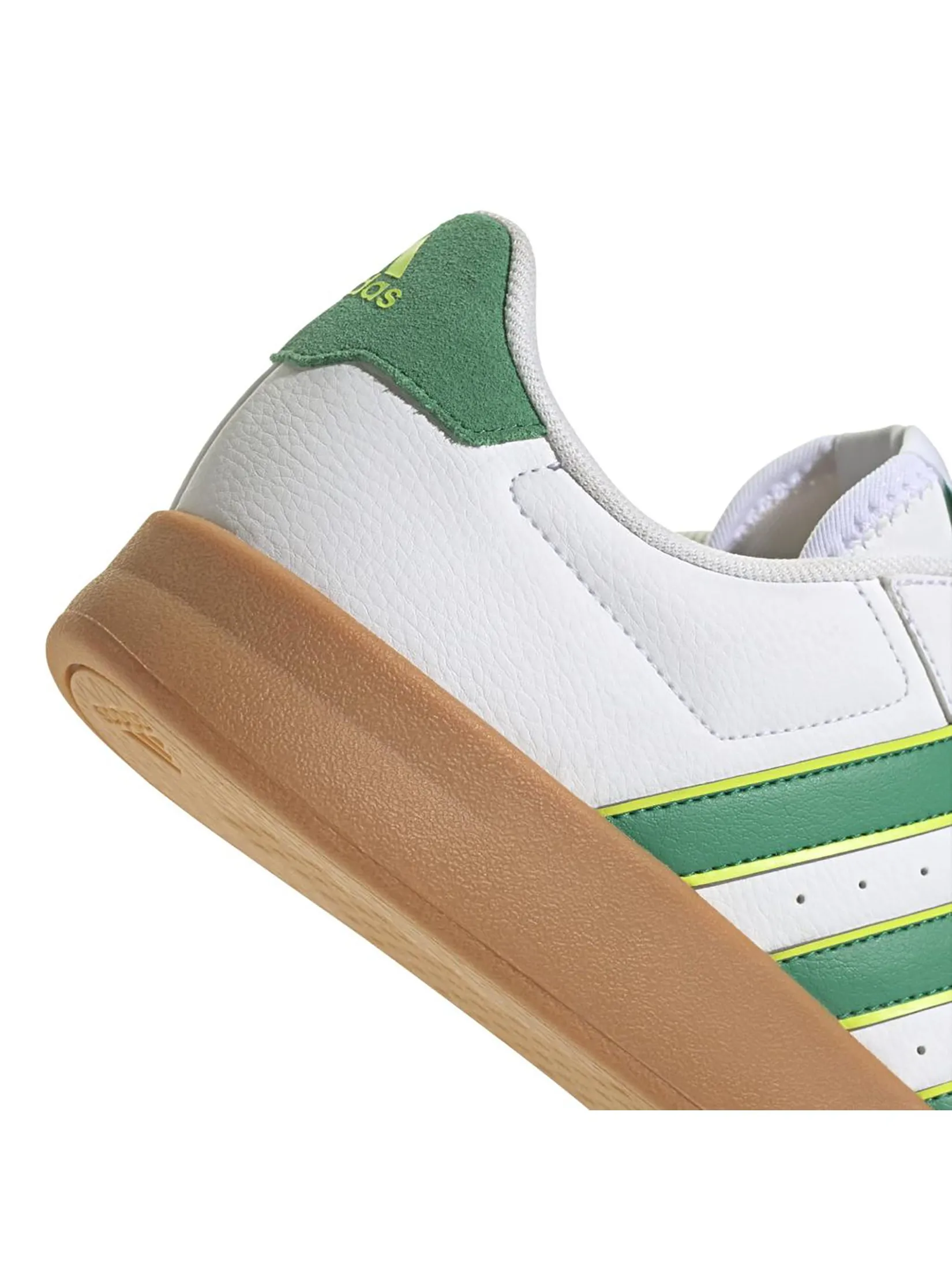 ADIDAS Men Sneakers Breaknet 2.0 JP5383 Cloud White / Court Green / Solar Slime