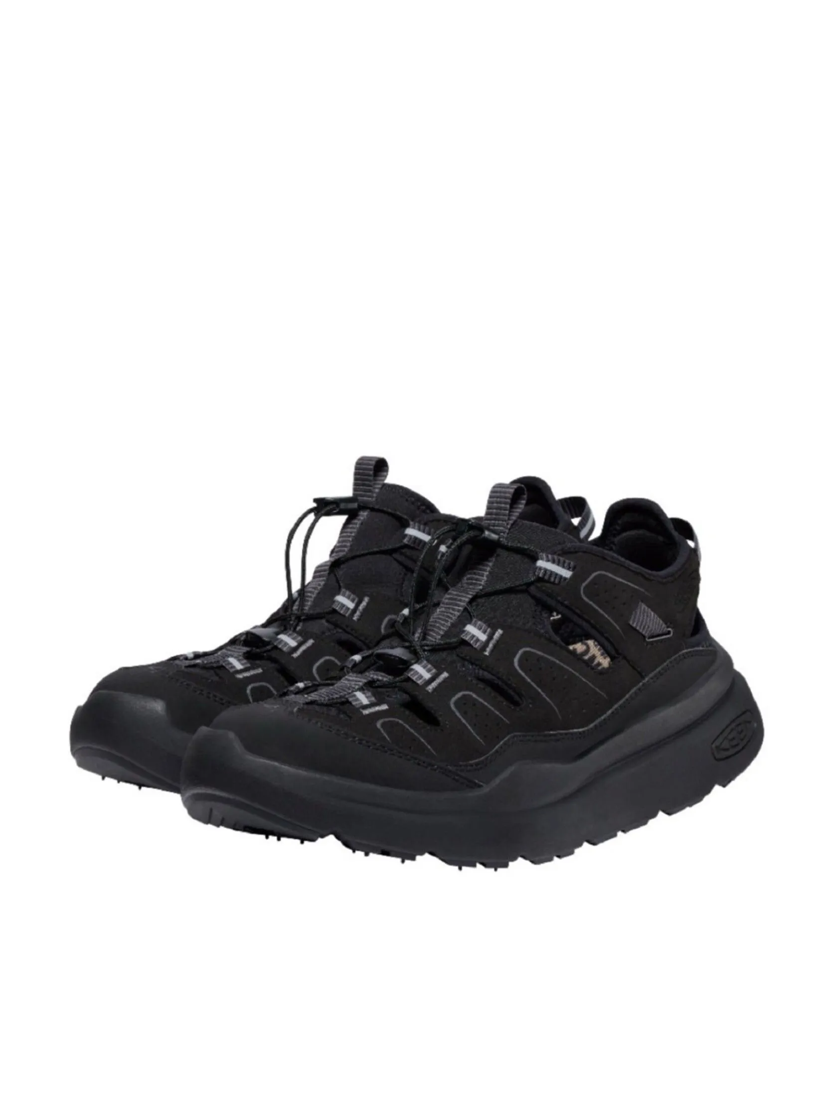 KEEN Men's WK450 SANDAL (BLACK/BLACK)