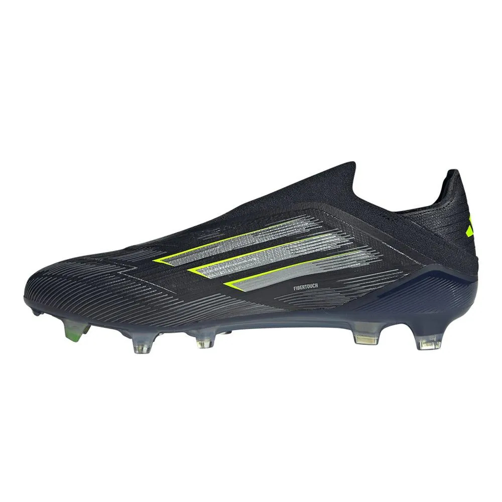ADIDAS F50 Elite Laceless FG Men Football Shoes Black - AD001SH738EMTH