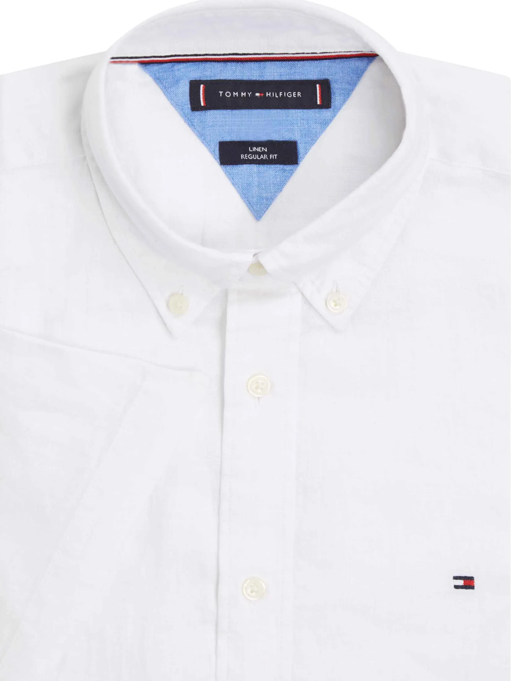 TOMMY HILFIGER MEN SHIRT White Regular Fit