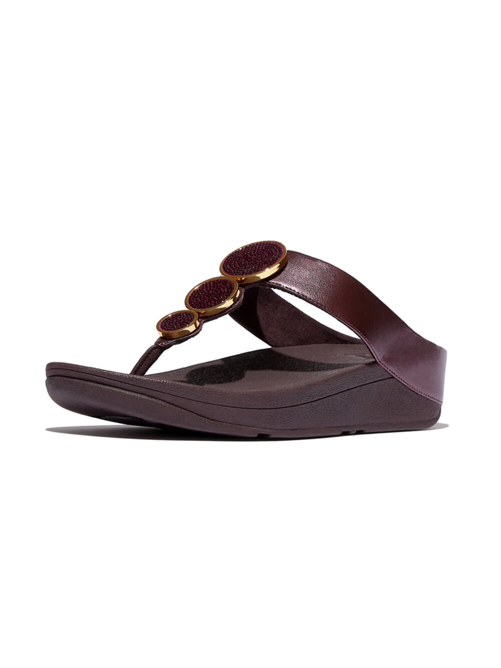 FitFlop™ WOMEN'S HALO BEAD-CIRCLE METALLIC PURPLE