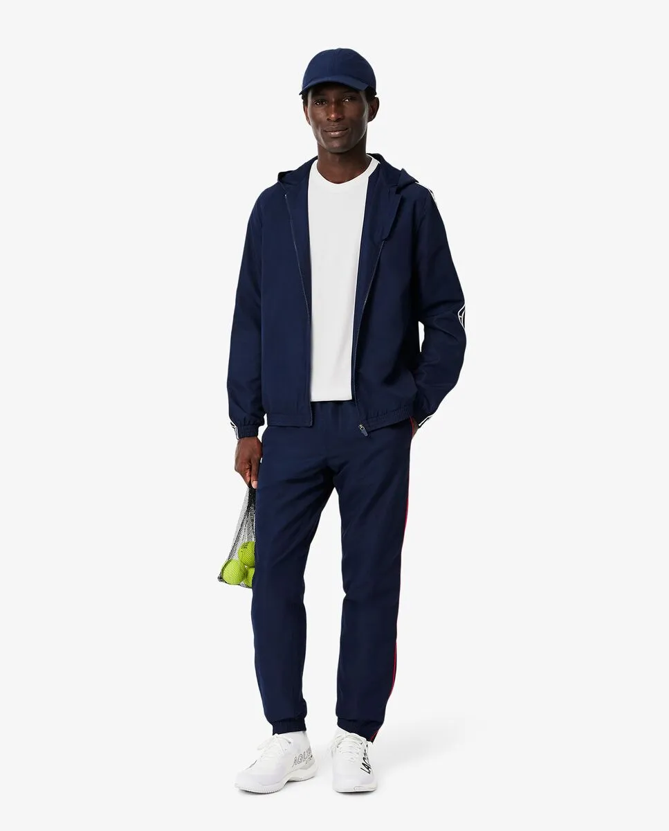 LACOSTE Ultra Dry Print Branding Sport T-Shirt White