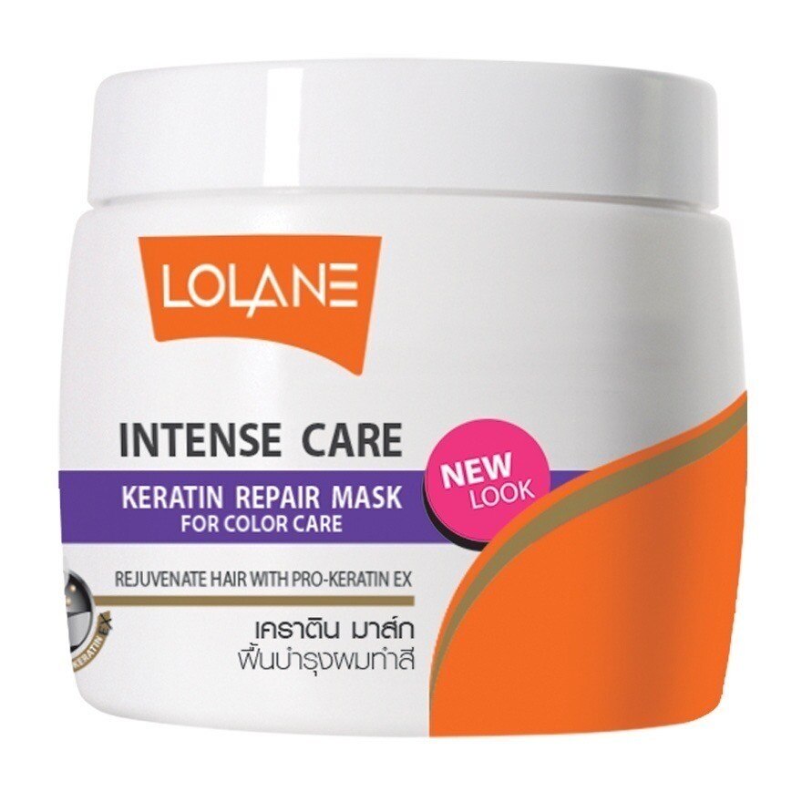 Lolane Intense Care Keratin Repair Mask For Color Care 200 G. บำรุงผมทำสี