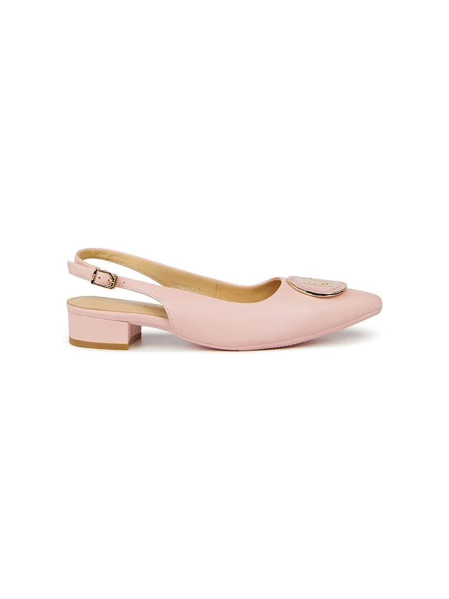 SHU WOMEN  X PATINYA CELEB HEELS 1" SLINGBACK - PINK