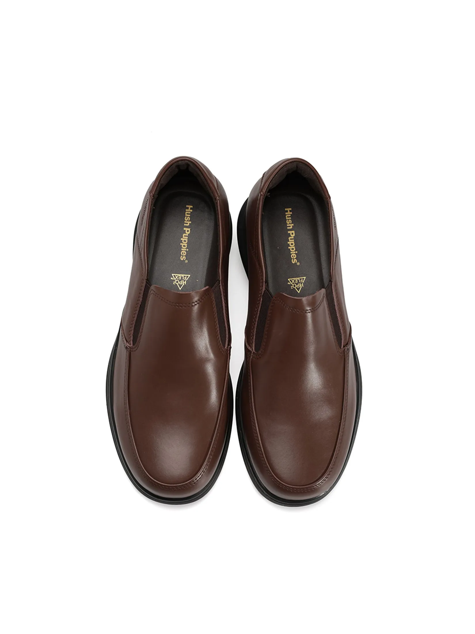 HUSH PUPPIES Men's Shoes Dress Shoes Slip-ons  - BROWN