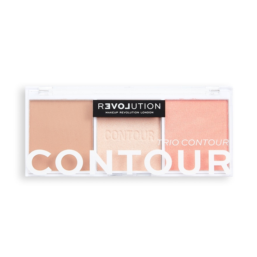 #MUR Relove Trio Contour Palette Sugar - Sugar