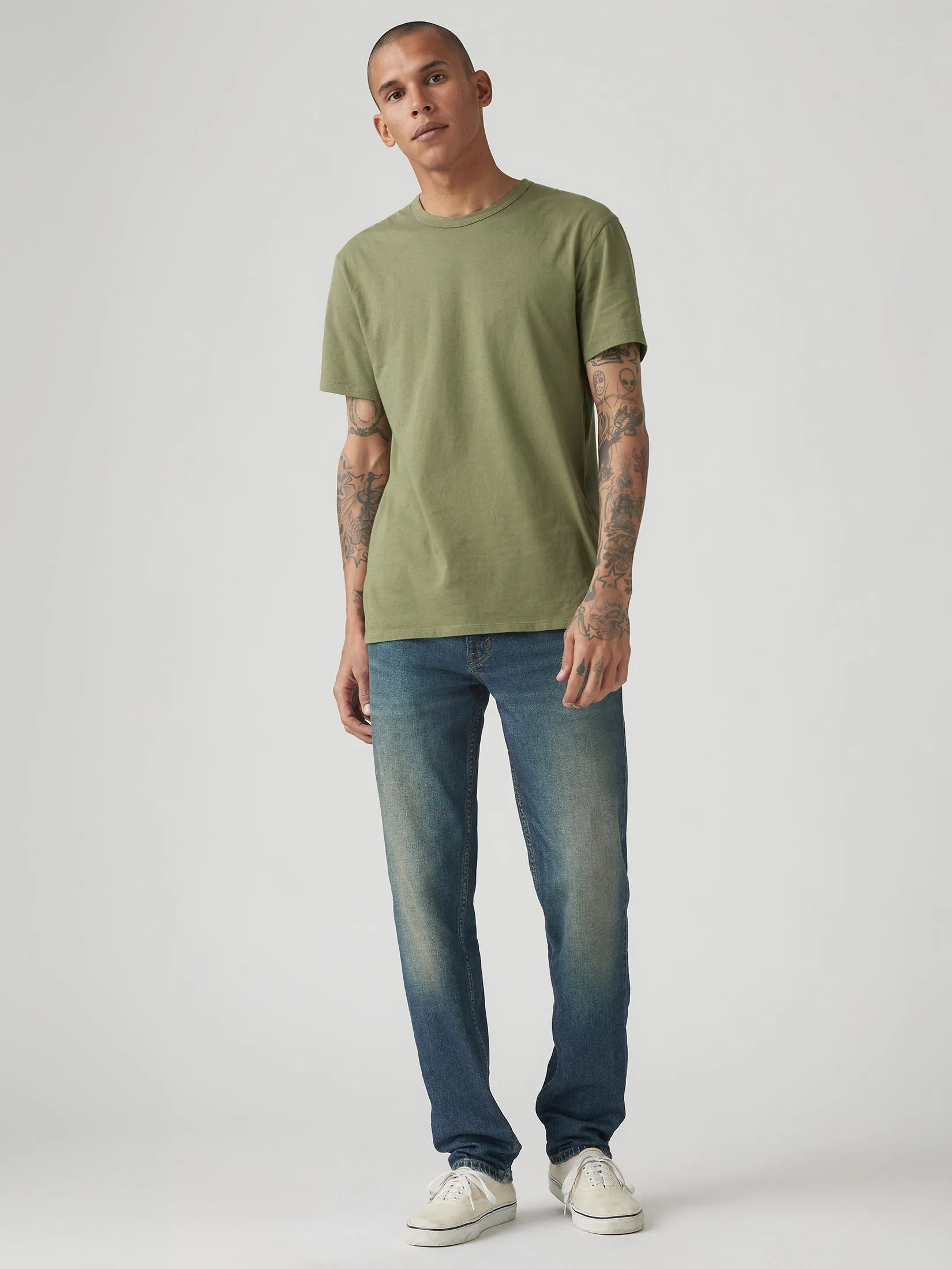 LEVI'S Men's 511 Slim Jeans Dark Blue