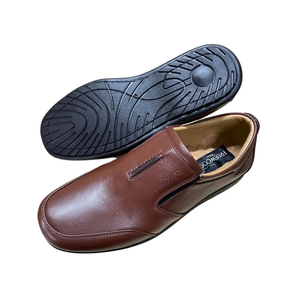 FREEWOOD SHOES casual slipon C6853509-mocha brown