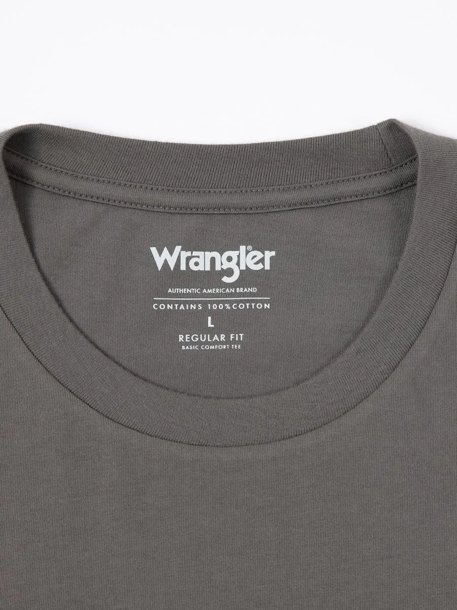WRANGLER Men's Tee Short Sleeve Regular Fit Green