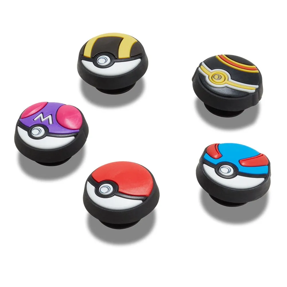 CROCS Jibbitz Shoes Charm Poke Ball 5-Pack Multi color - CR024AC841EKTH
