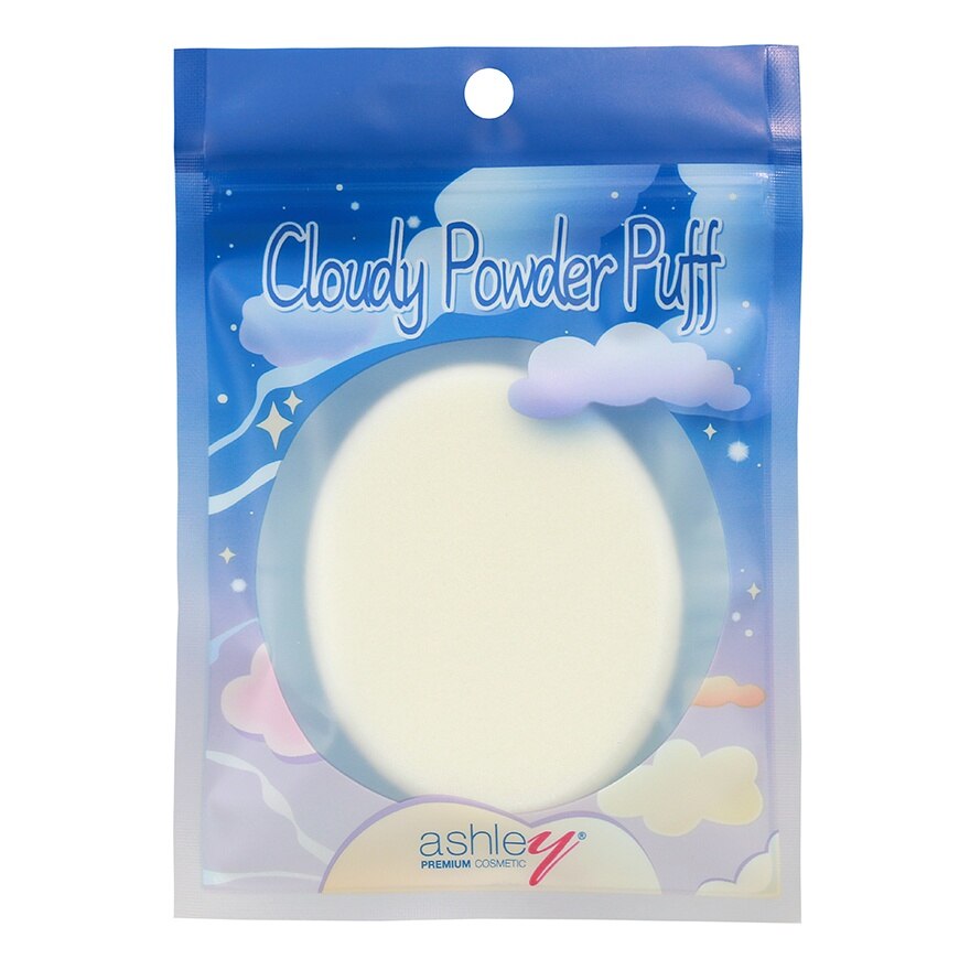 Ashley Cloudy Powder Puff 1pcs. 01 Ellipse