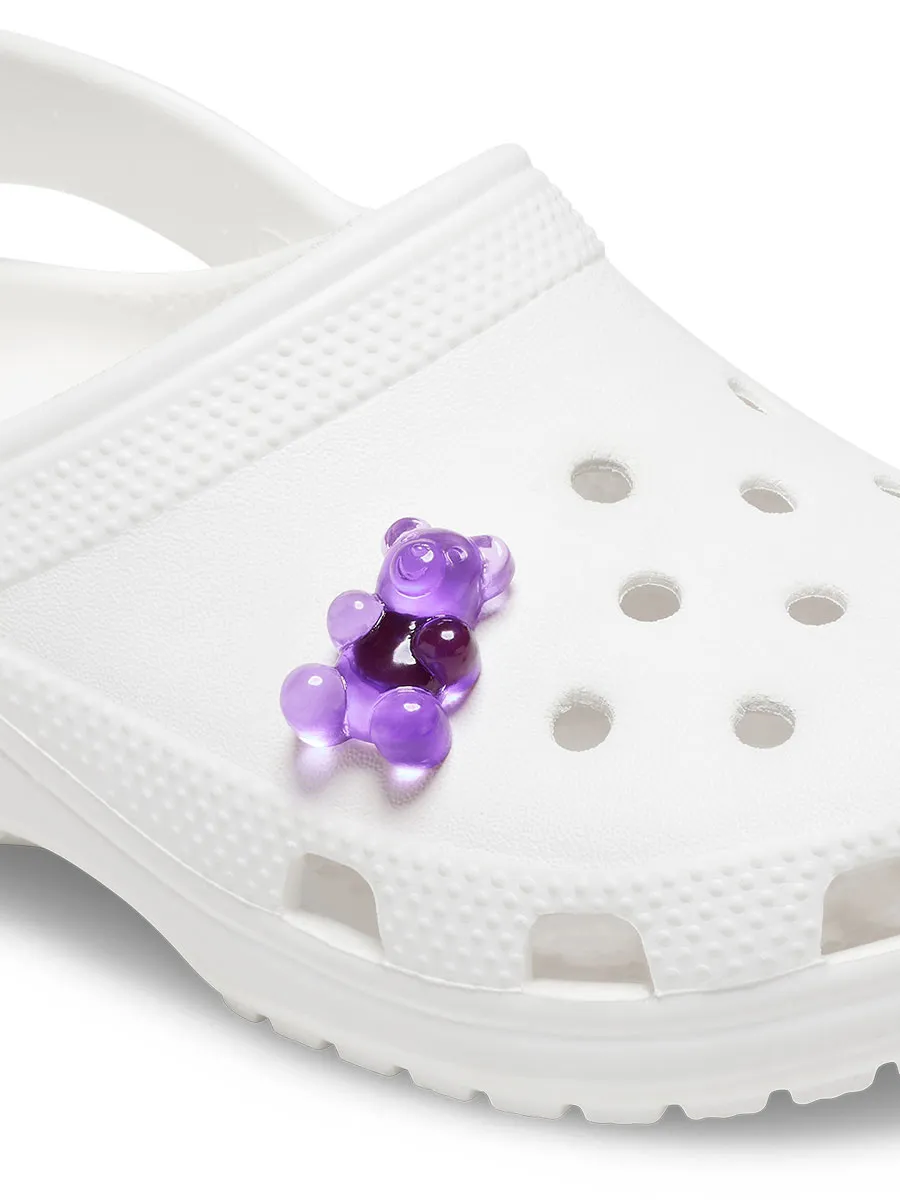 CROCS MULTICOLOR CROCS Jibbitz Purple Candy Bear Shoes Charm