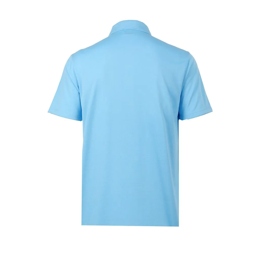 GRAND SPORT Light blue Men's polo shirt (012583)