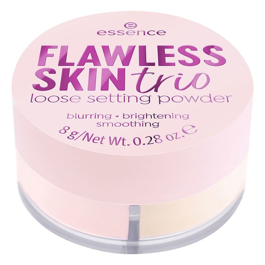 Essence Flawless Skin Trio Loose Setting Powder 8g. 10 Multicolour - Multicolour