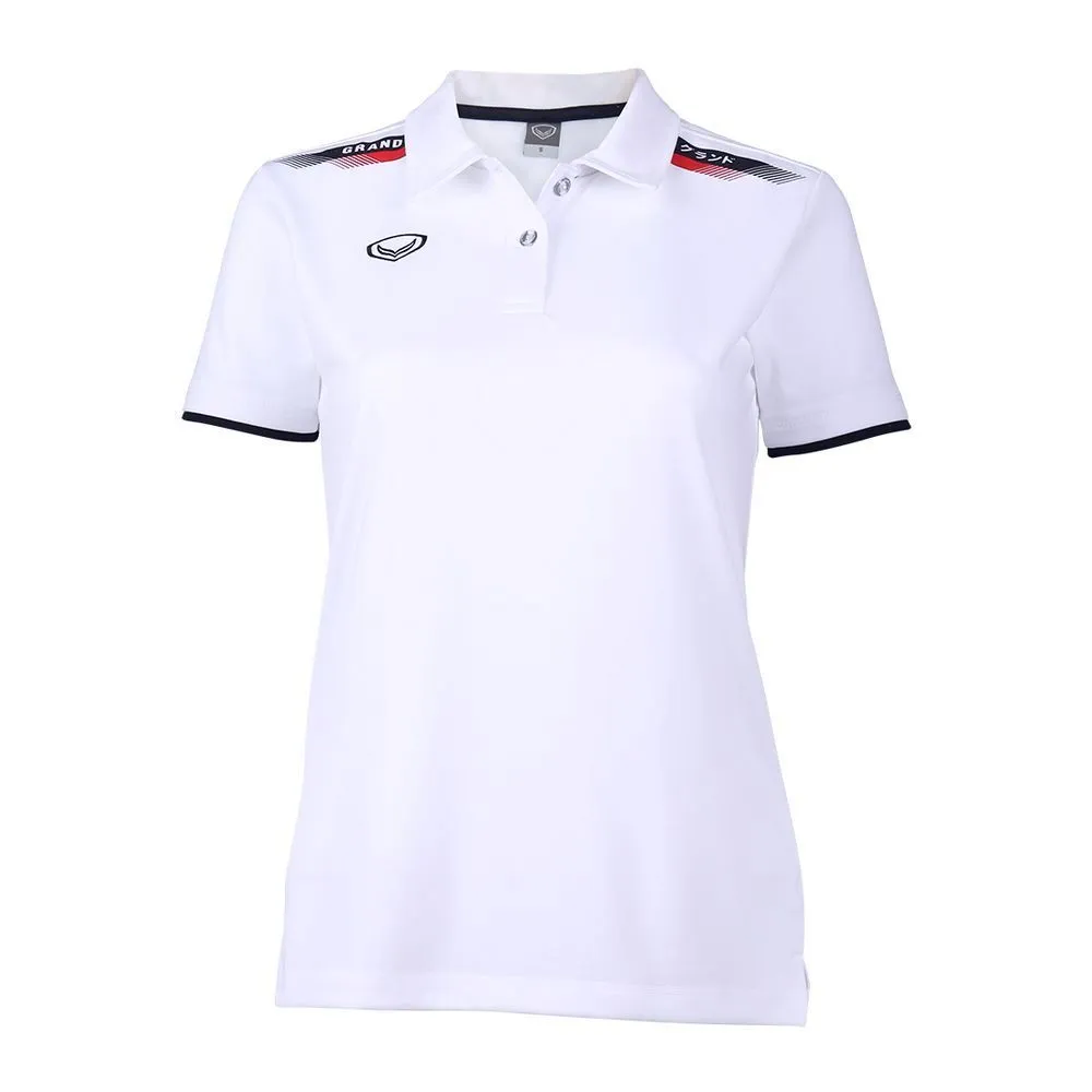 GRAND SPORT White Women's polo shirt (012791)
