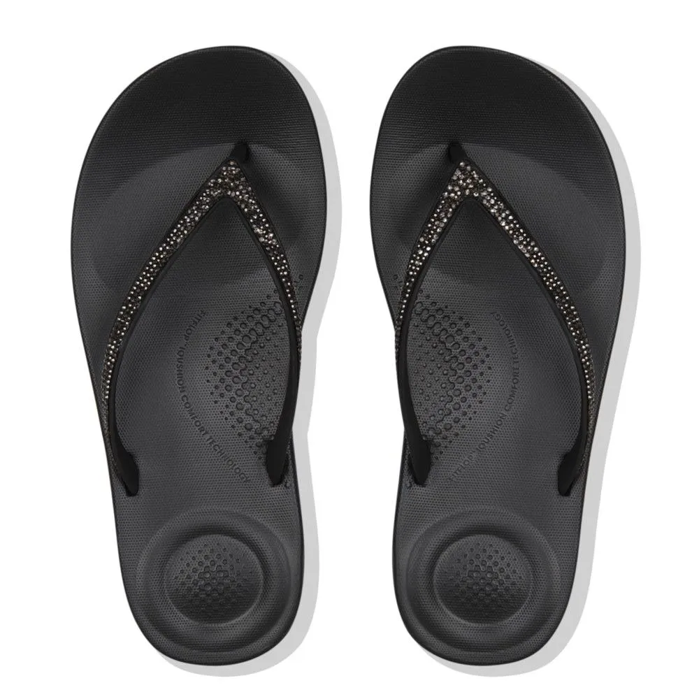 FitFlop™ Women's IQUSHION Model R08-001 Black