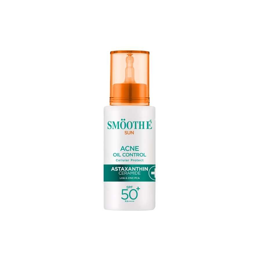 Smooth E Sun Acne Oil Control SPF50+ PA+++ 30g.