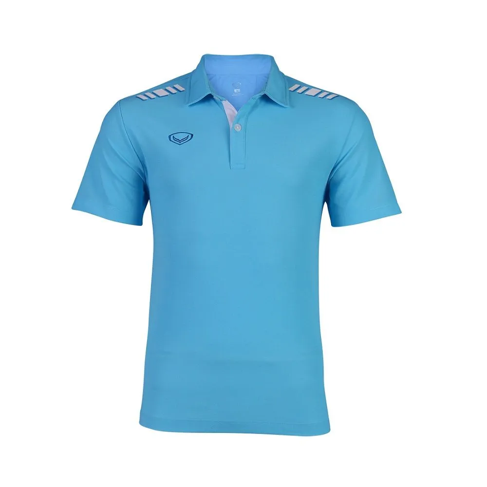 GRAND SPORT Light blue Men's polo shirt (012262)