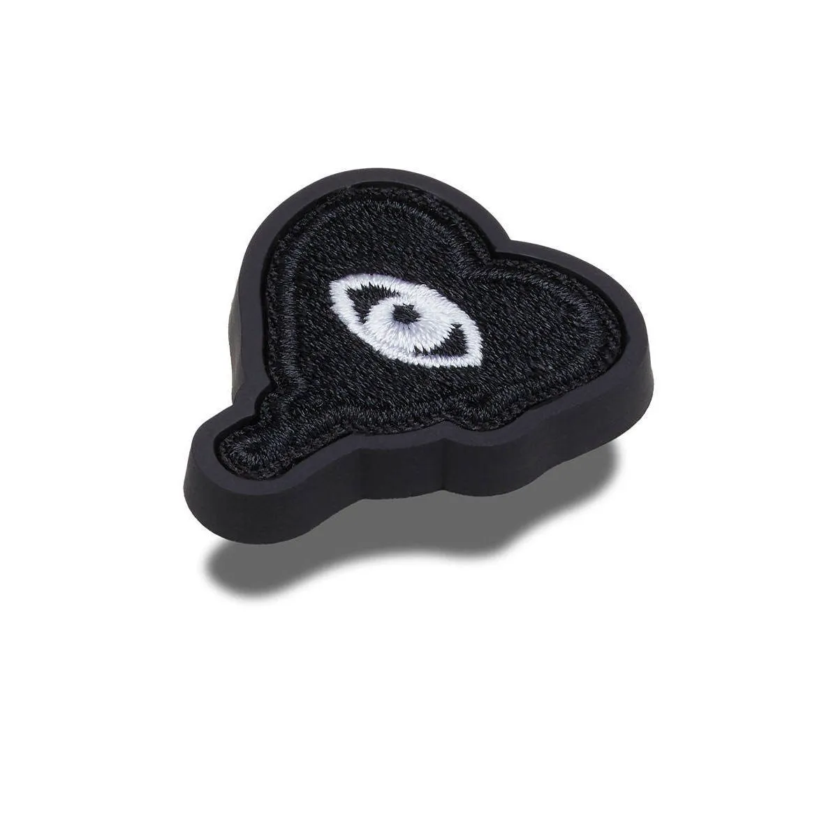 CROCS Jibbitz Shoes Charm Dripping Black Heart Patch Multi Color - CR024AC433DLTH