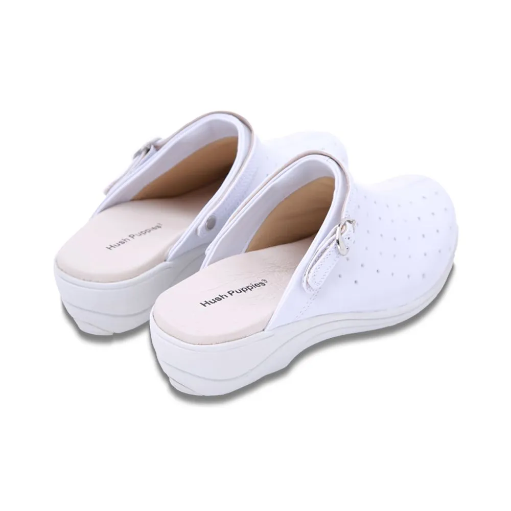 HUSH PUPPIES Women's Shoes  Basic Mule HP RWSBB81X2W - WHITE Slip-ons & Mules