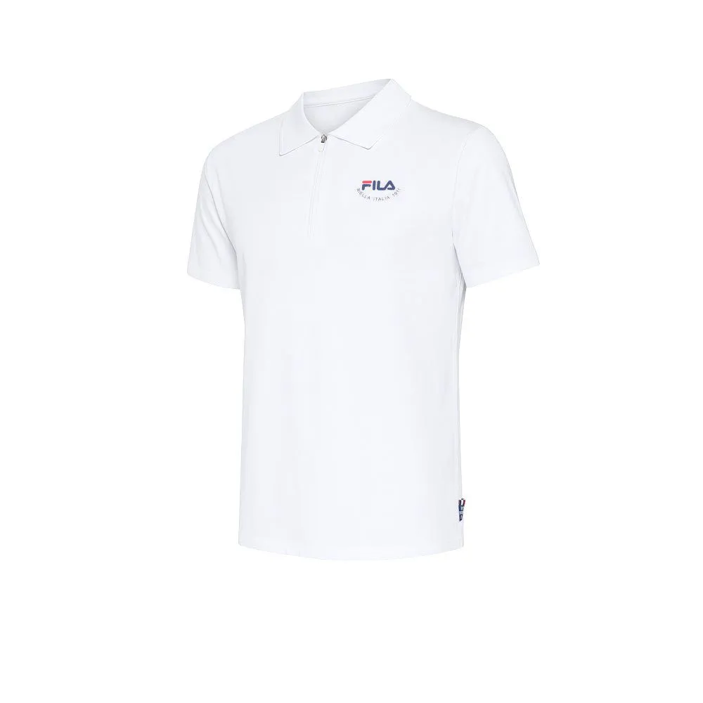 FILA Men Training Polo Shirt Iconic White - FI039AP033ENTH