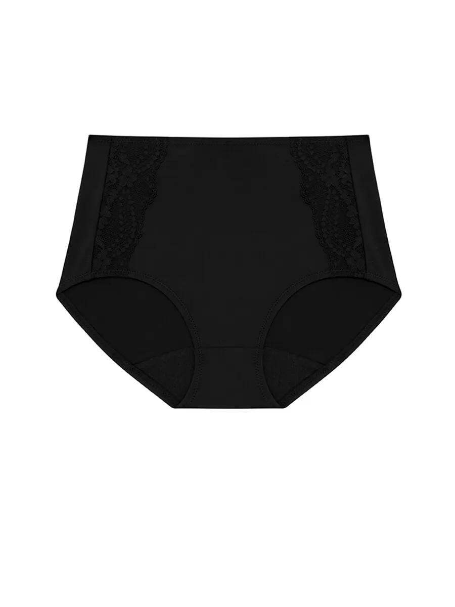 SABINA Forever Young Woman Mid Waisted Panty - Black