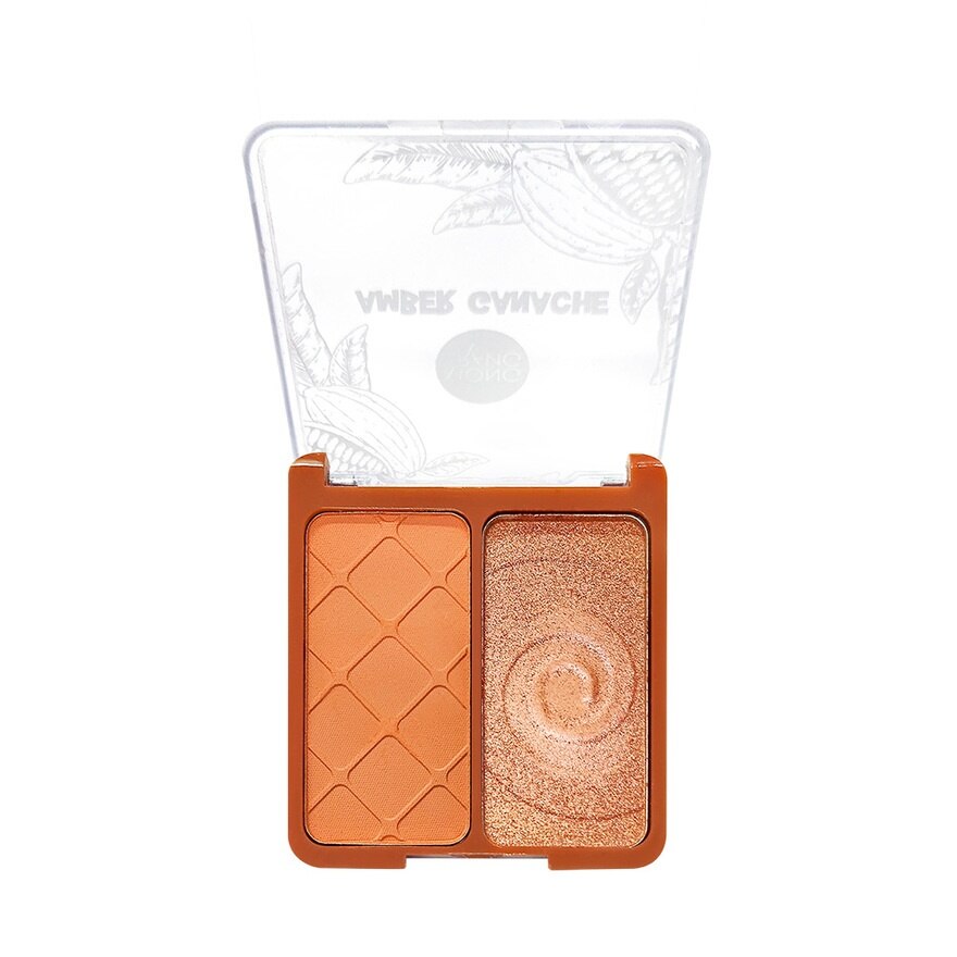 #Mongrang Duo Eyeshadow Amber Ganache