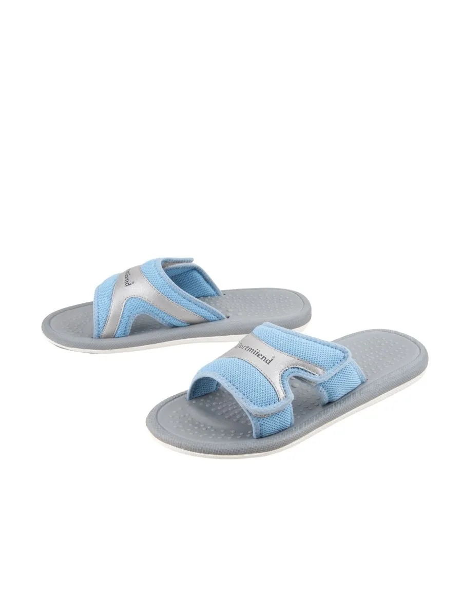 DORTMUEND Light Blue-Silver - Sport Sandals CC015-1804