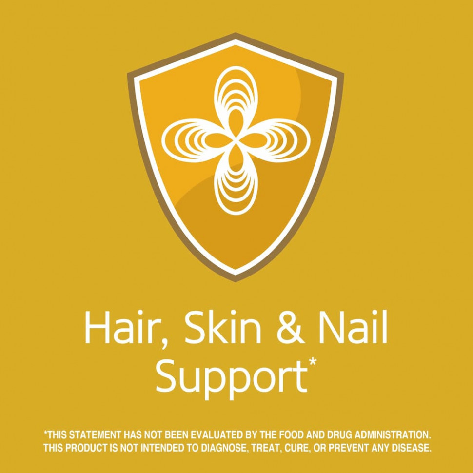 21st Century, Биотин, 5000 мкг, 110 капсул