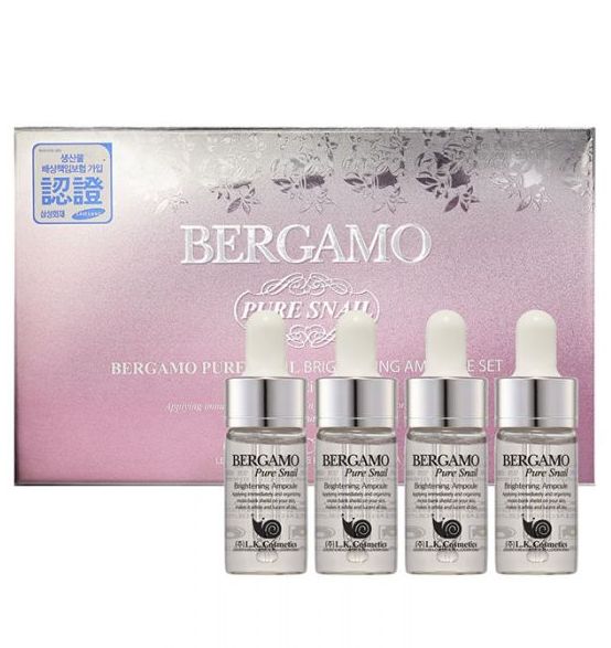 Восстанавливающая сыворотка с клетками улиток Bergamo 13 мл