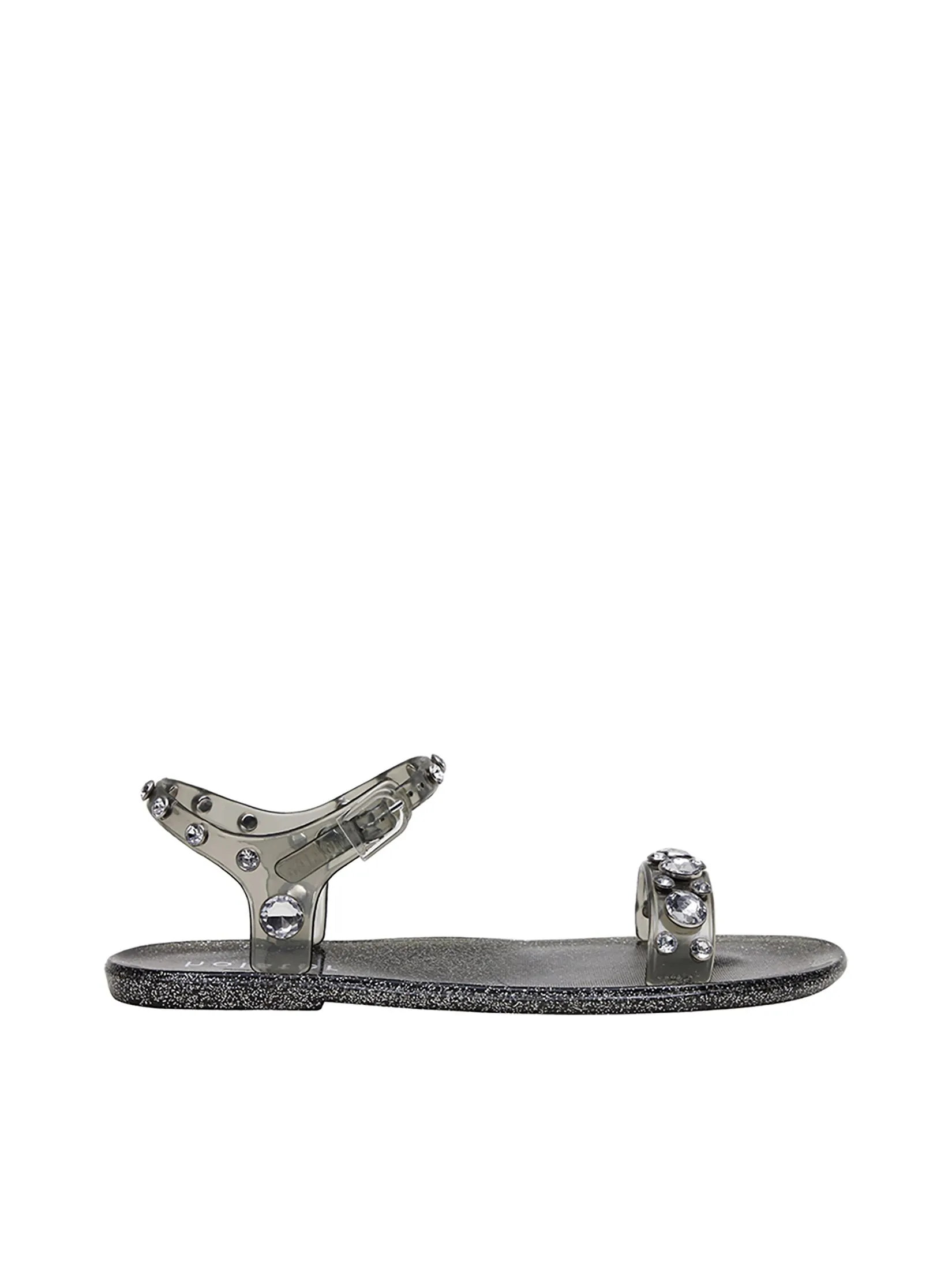 HOLSTER Women Sandals Glitz Glitter Pewter