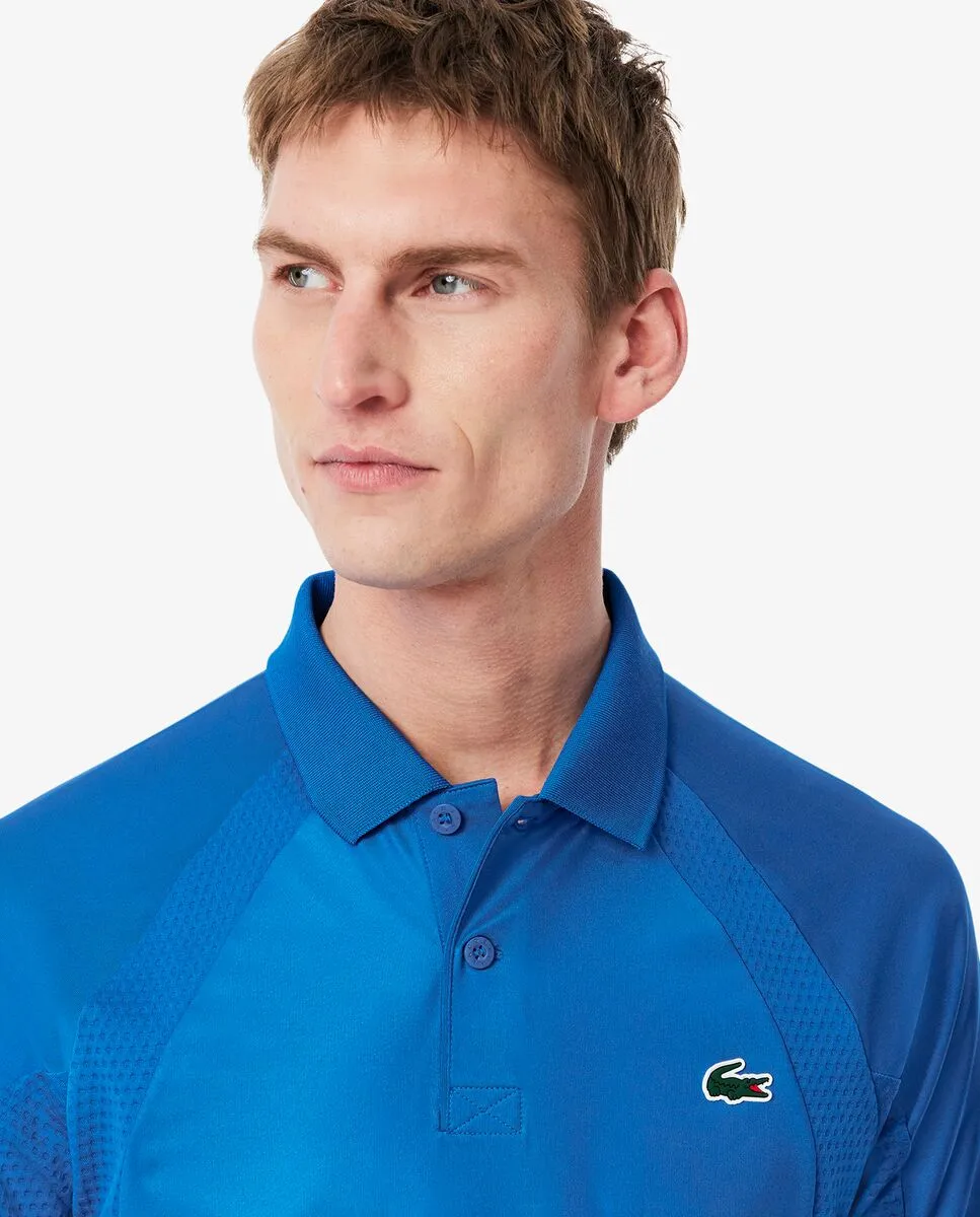 LACOSTE Lacoste Tennis x Daniil Medvedev Polo Shirt Blue