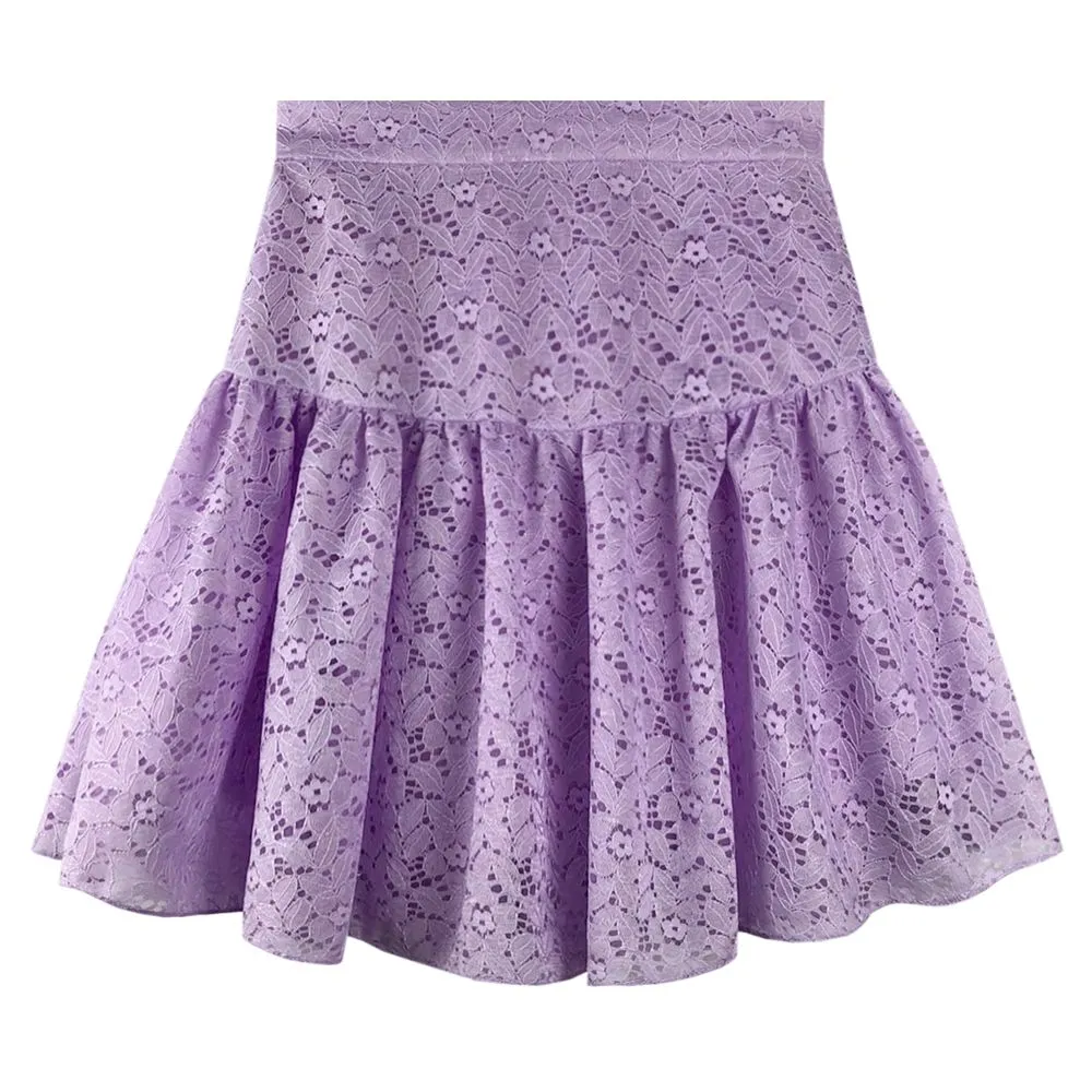 ICONIC PURPLE LILY SKIRT