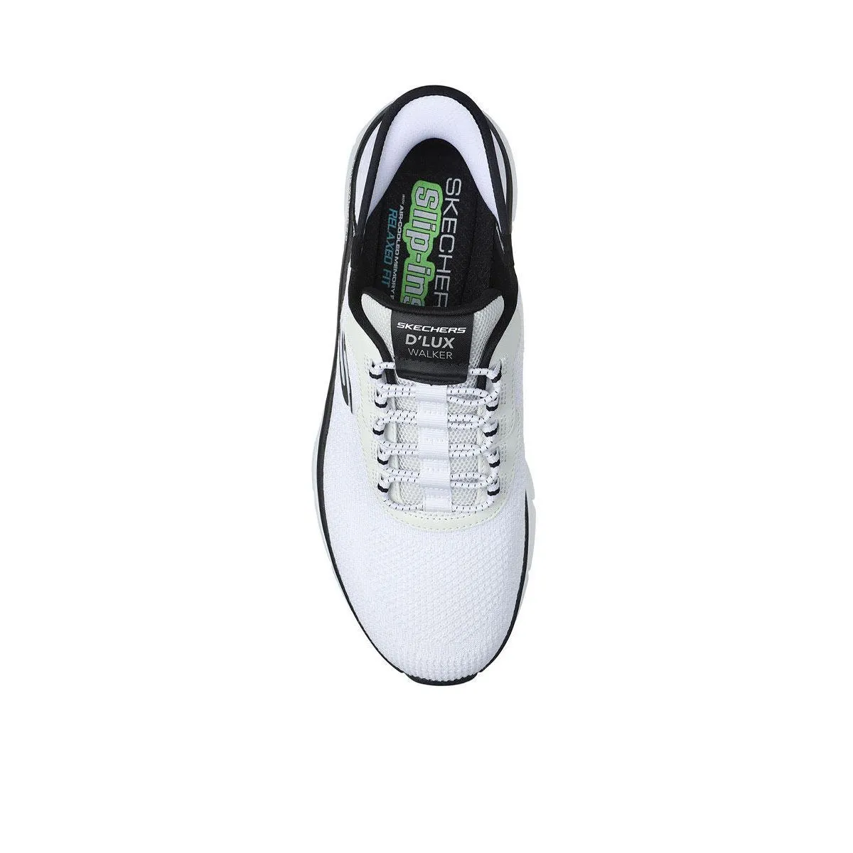 SKECHERS Slip-ins® Relaxed Fit®: D'Lux Walker 2.0 - Rezinate Men Casual Shoes White - SK108SH251EATH