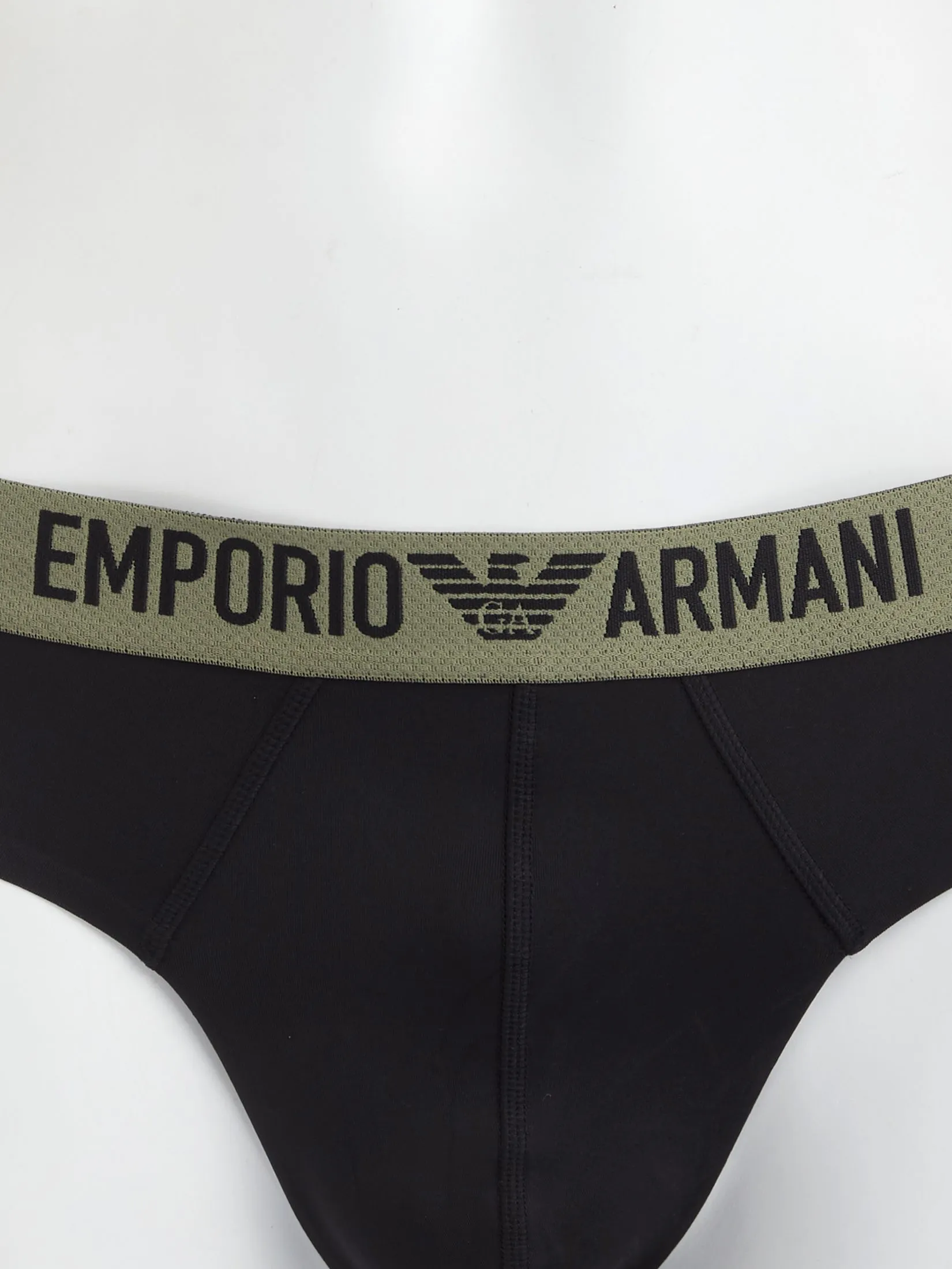 EMPORIO ARMANI Men Brief SS25 Black