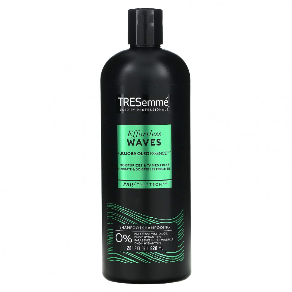 Tresemme, Effortless Waves, шампунь, 828 мл (28 унций)