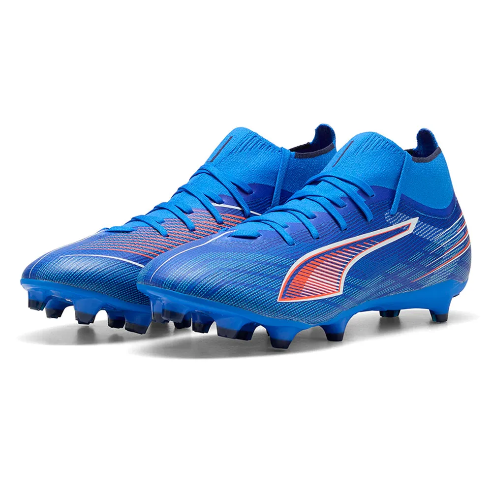 PUMA Ultra 6 Match+ FG/AG Unisex Football Shoes Blue - PU097SH469ENTH