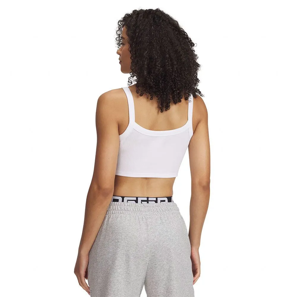 UNDER ARMOUR Women Training Tank Rival Rib Baby White - UN127AP896EITH