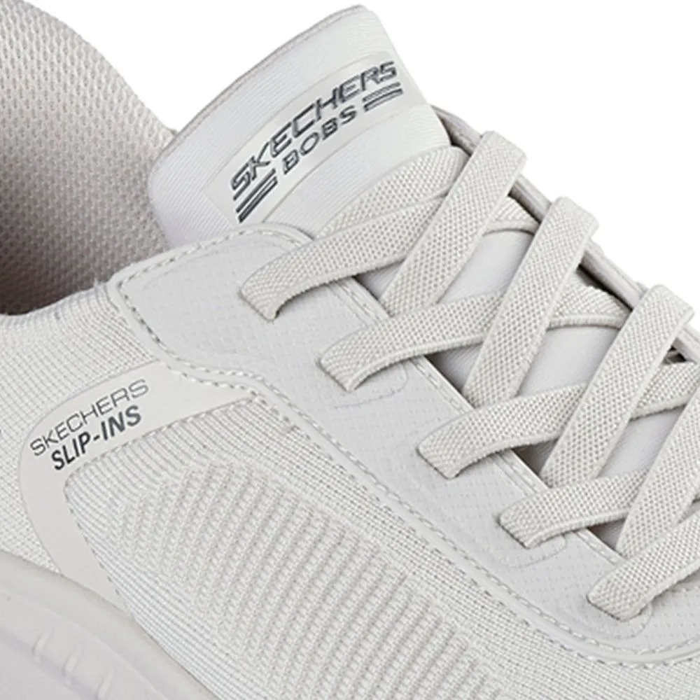 SKECHERS Men Casual Shoes Slip-ins®: BOBS Sport™ Squad Chaos - Solid Step White - SK108SH695ELTH