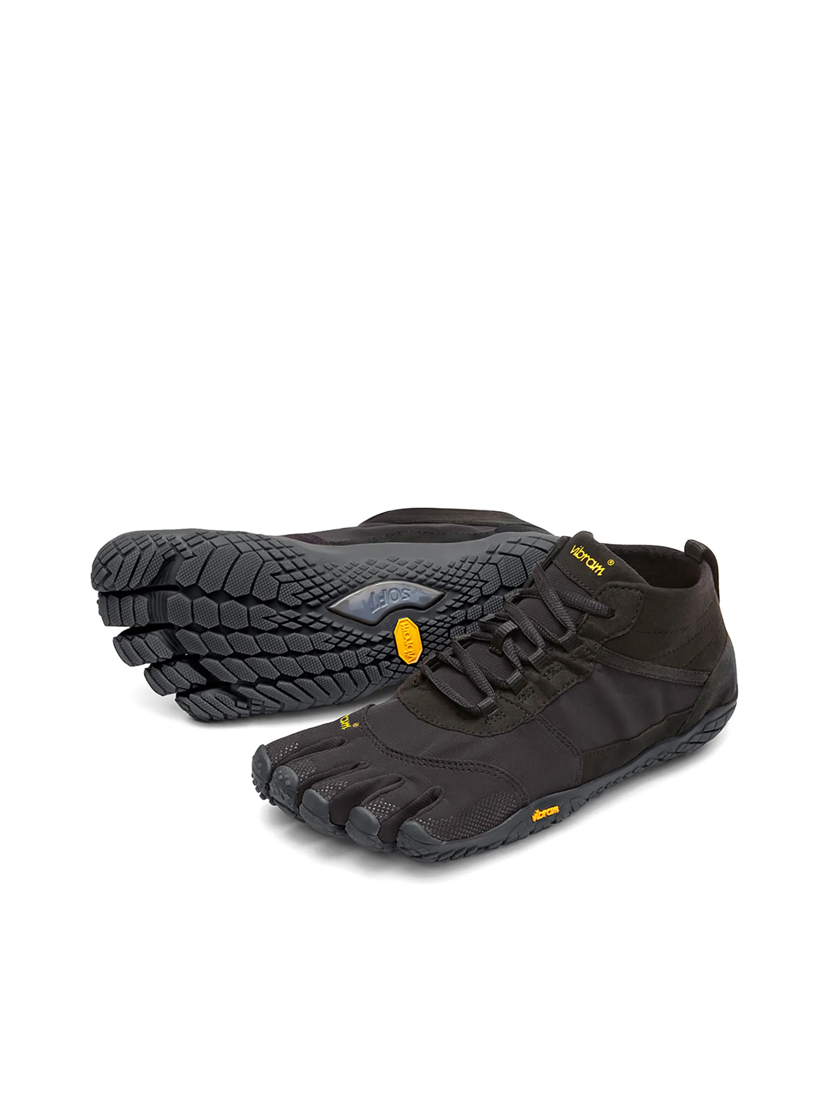 VIBRAM FIVEFINGERS Men Trekking Shoes VFF V-Trek Black/Black