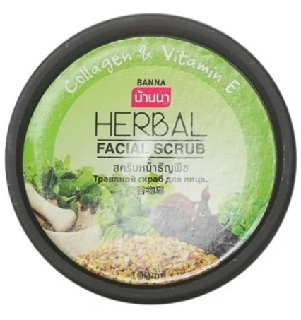 Травяной скраб для лица Banna 100 мл
