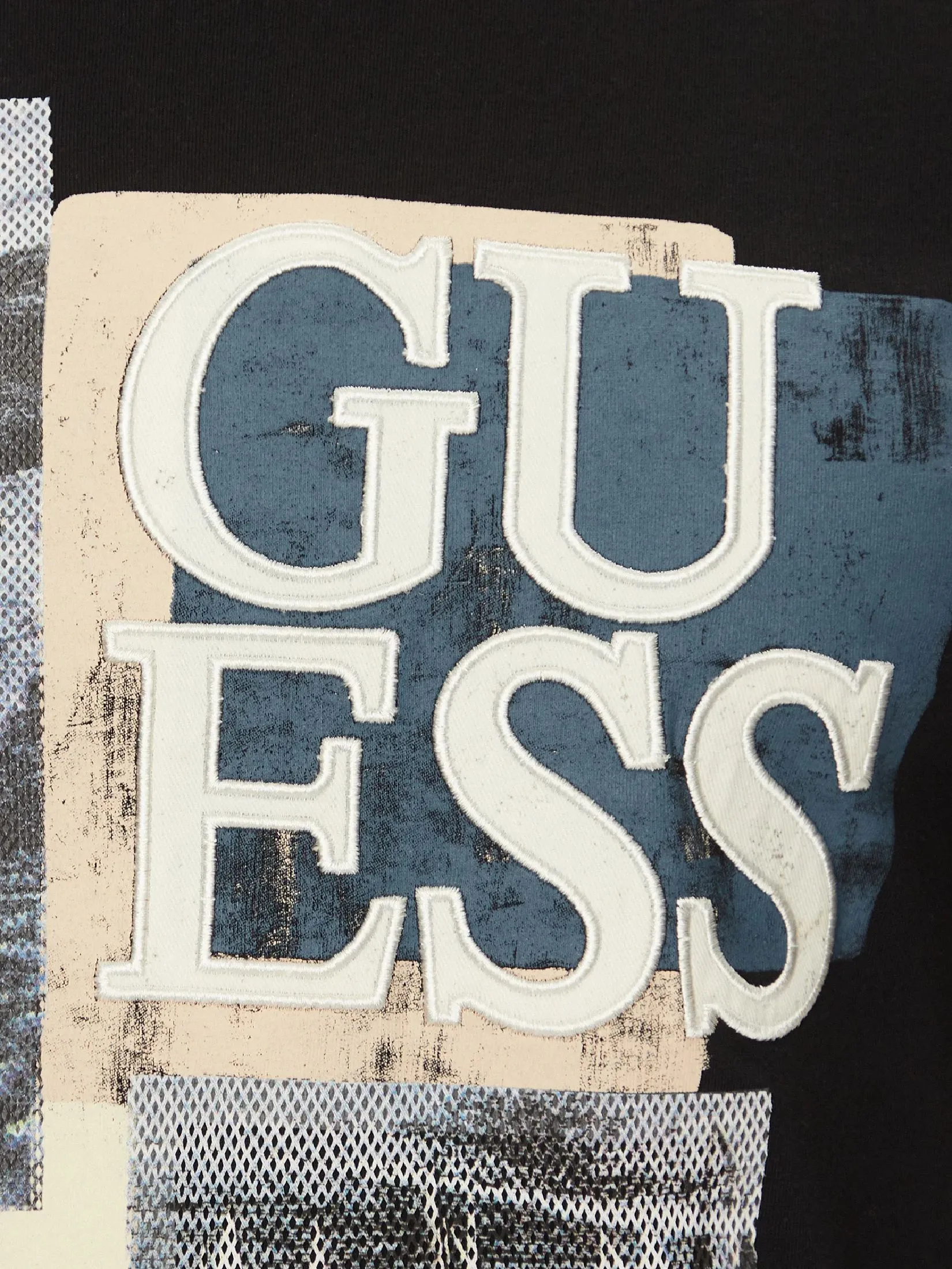 GUESS GUESS MEN Slim-fit Logo  T-Shirt  M5GI04I3Z14  -  Black