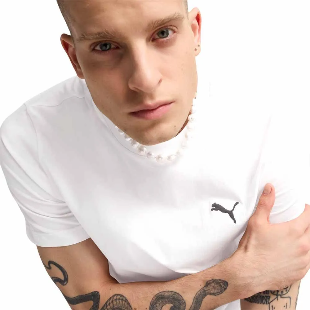PUMA Small Logo Men T-Shirt White - PU097AP047EOTH