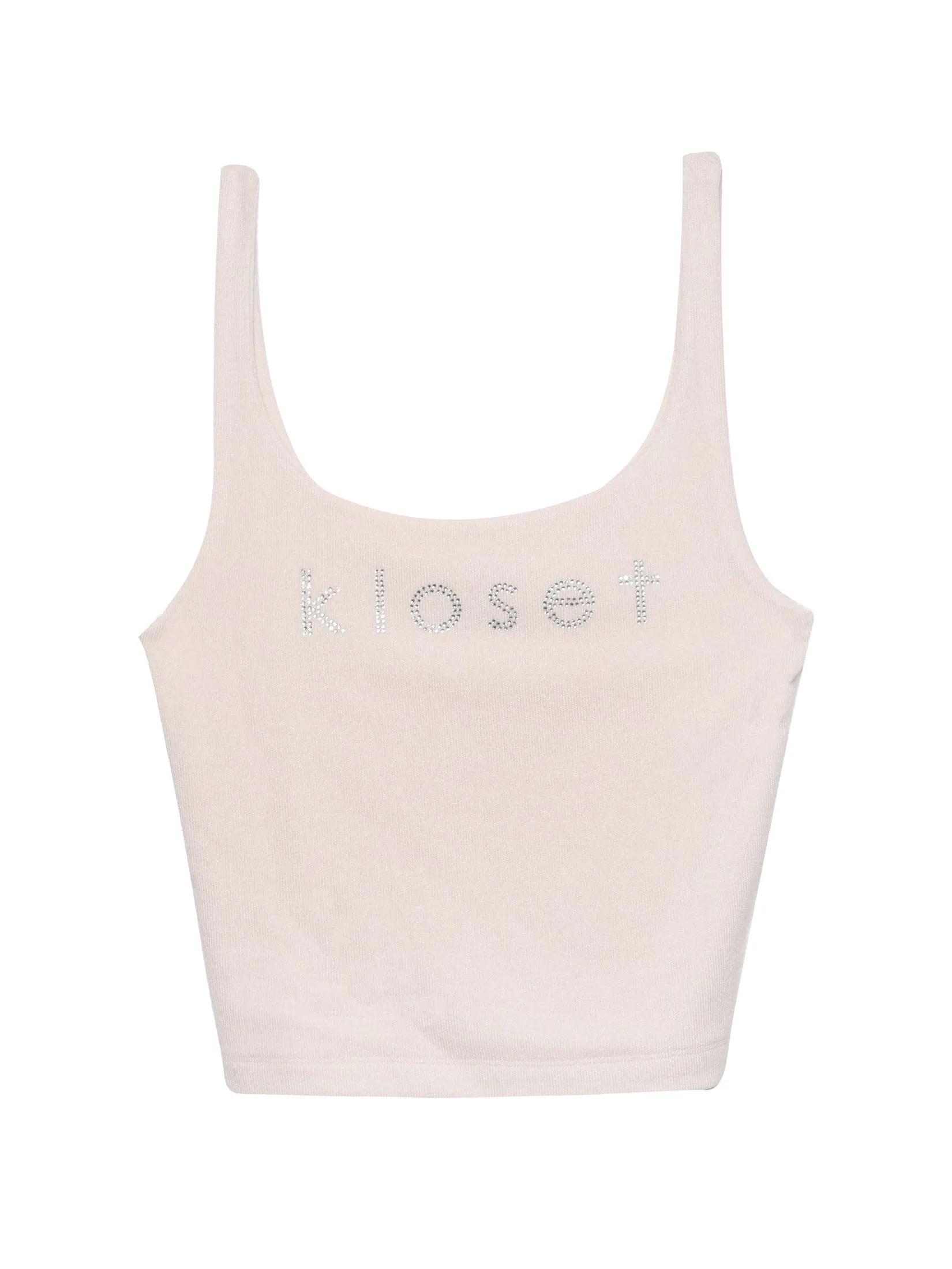 KLOSET (BS24) Women Classic Beauty Top Cream