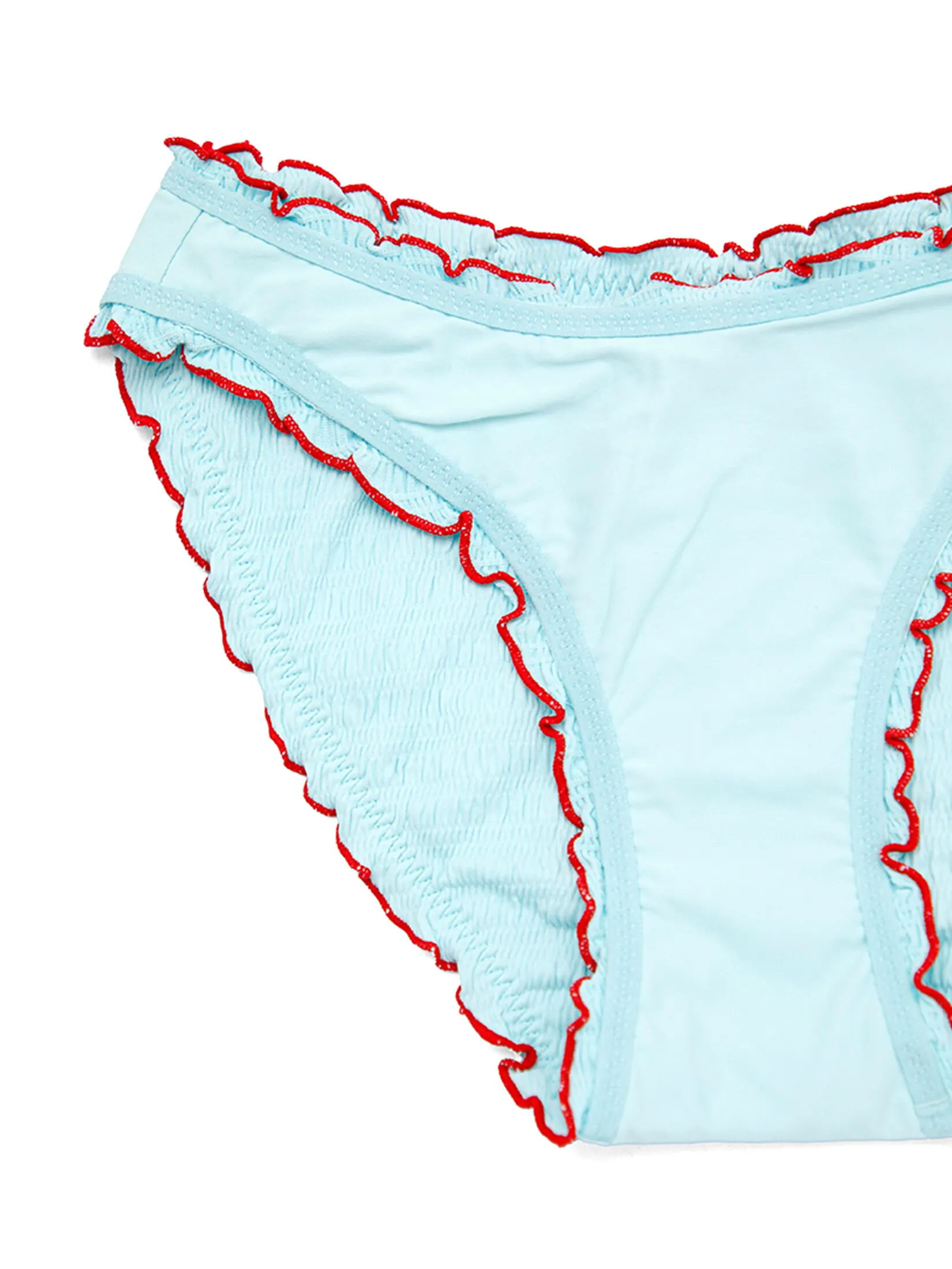SABINA SWIM SS 25 Woman | CHERRY ON TOP Nora Swim Bottom - Light Blue