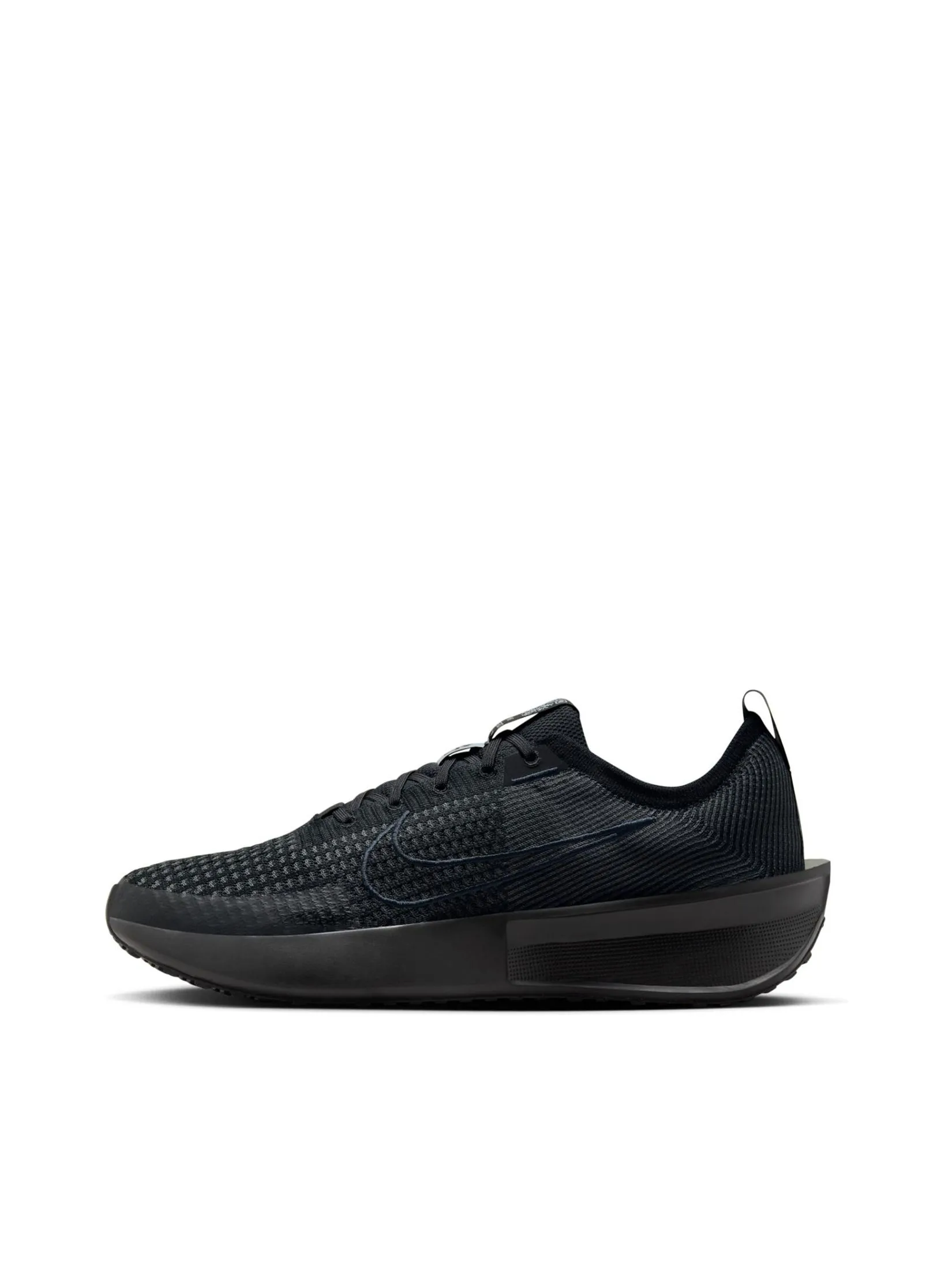 NIKE Men Running Shoes Interact Run Black/Anthracite-Wolf Grey