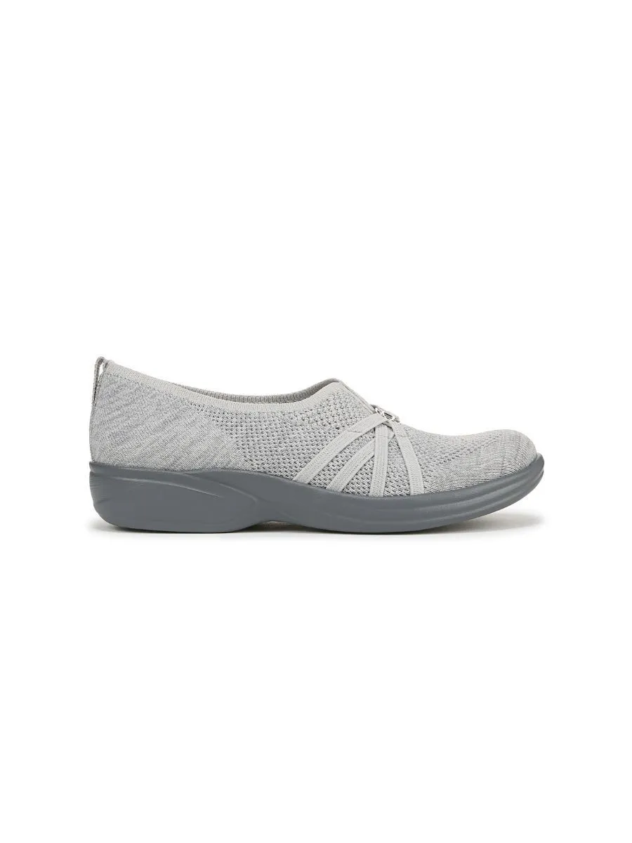 NATURALIZER Women Slip-on 'Niche Knit' - Grey Size - 10 US
